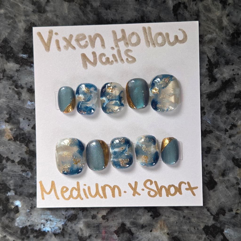 Blue Jelly Marble