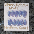 Blue Purple Glitter