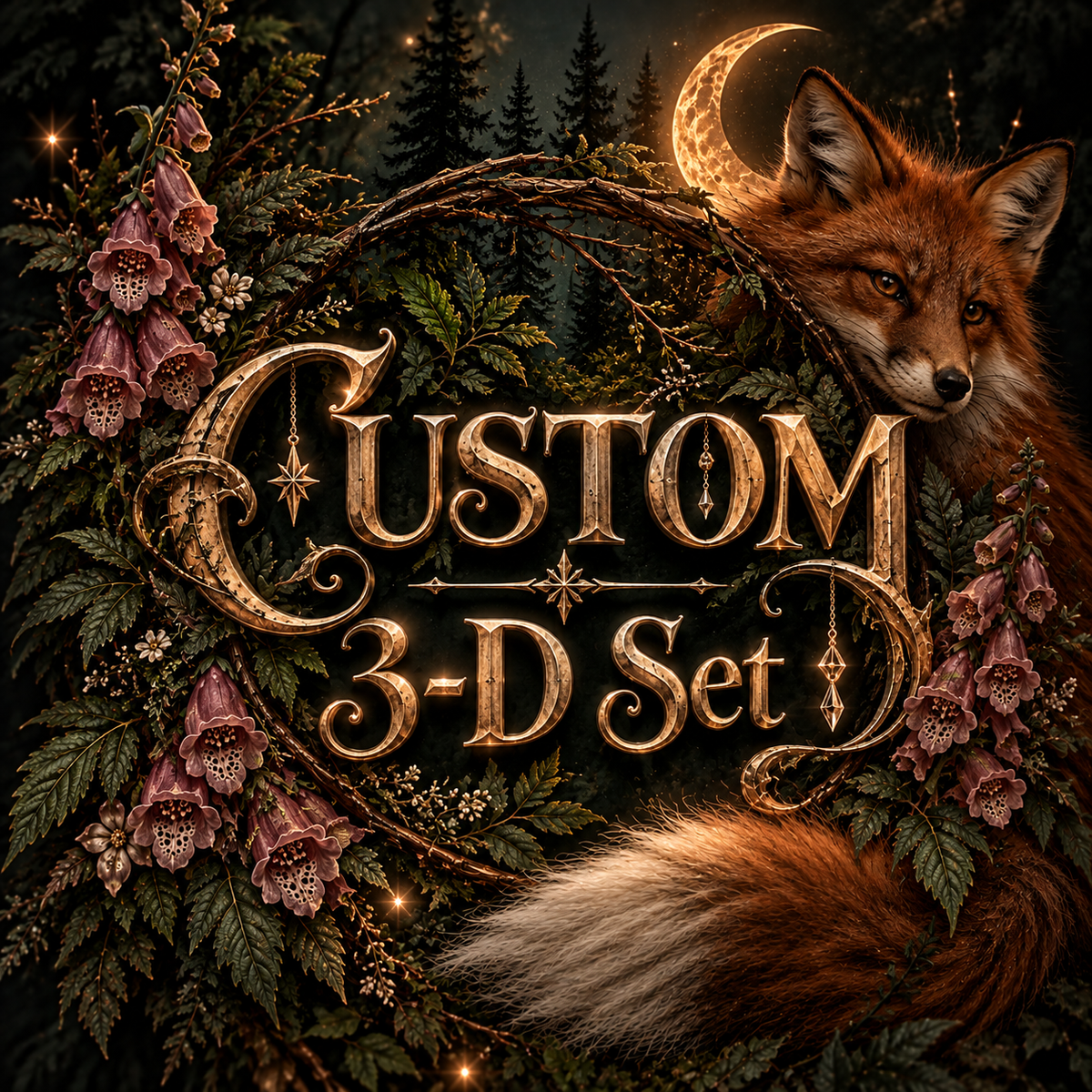 Custom 3-D Set