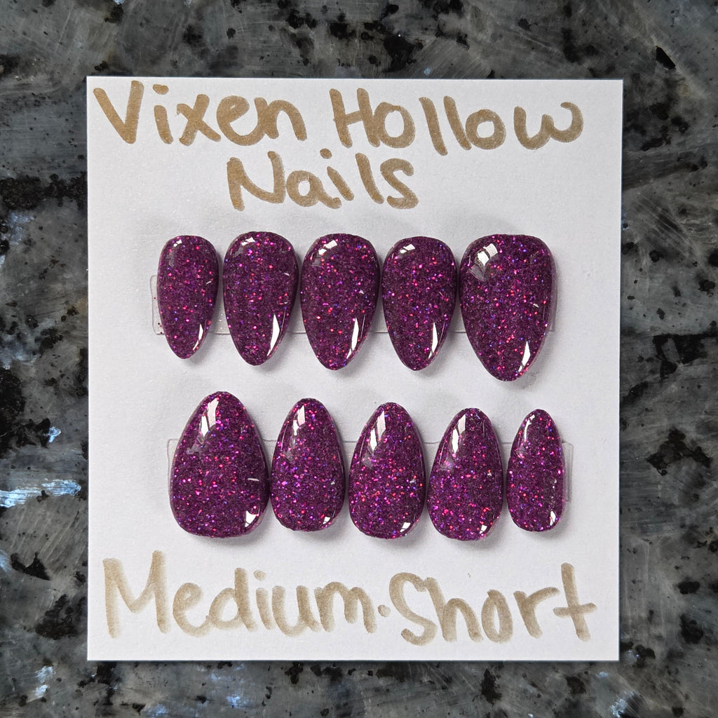Purple Glitter