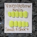 Highlighter Yellow Glitter